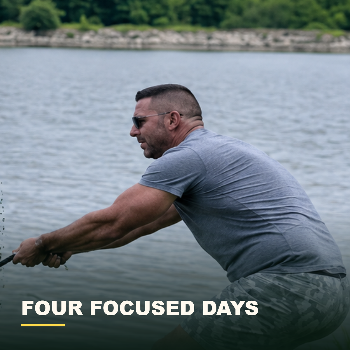 Six days and cardio became four focused days